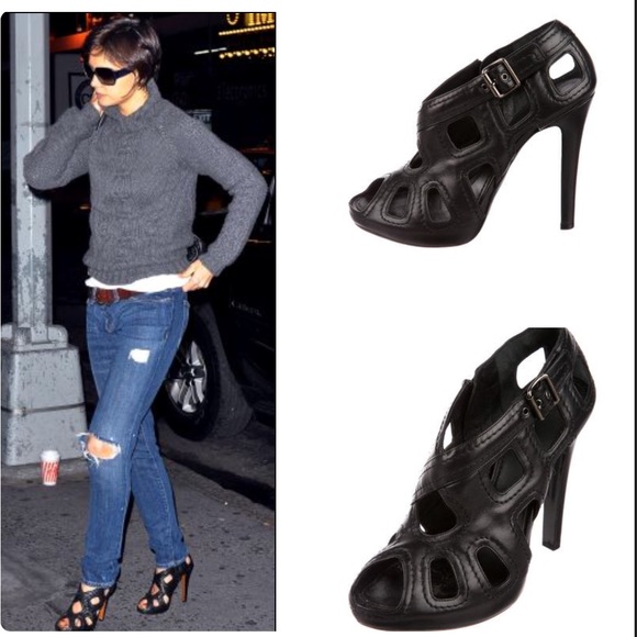 Givenchy Shoes - GIVENCHY CAGED PLATFORM HEELS